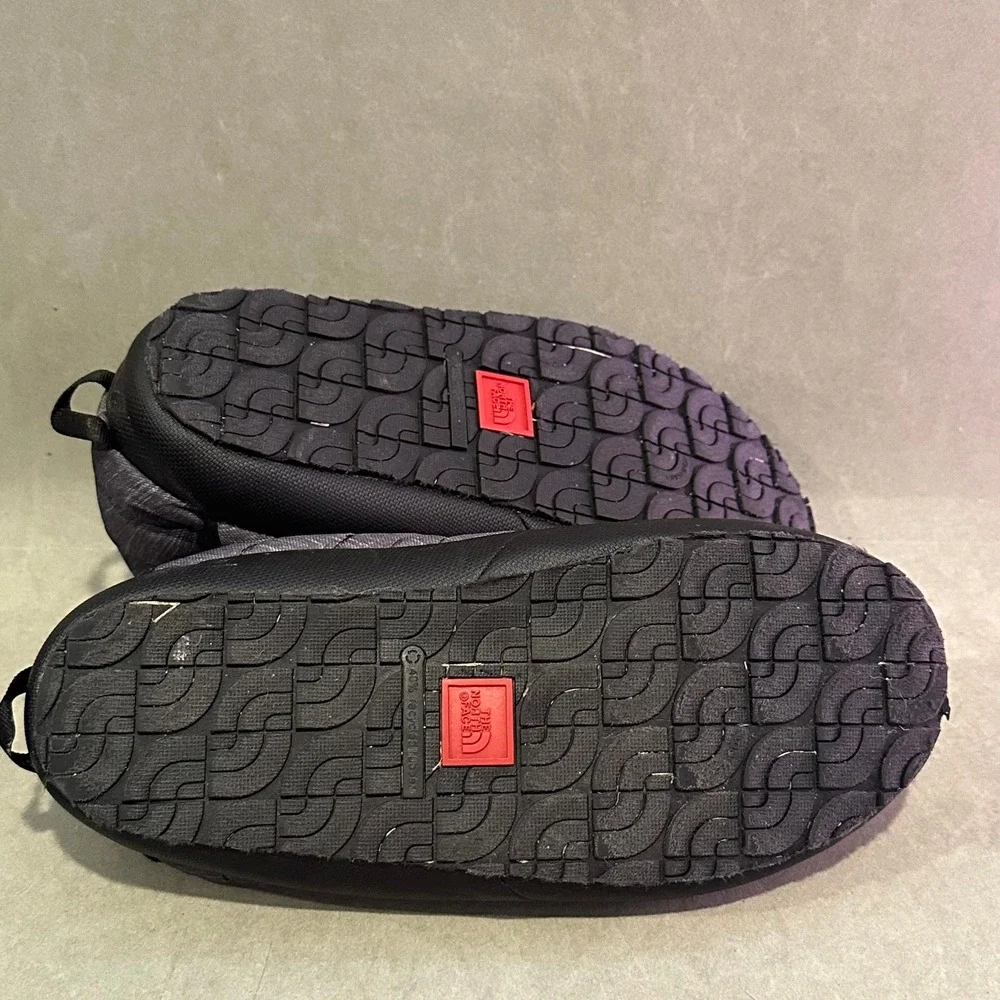 The North Face ThermoBall Traction Bootie Grey Quilted Slippers Mens 10 NF0A3MKH